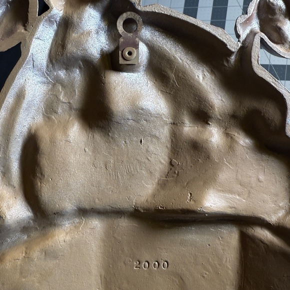 APOLLO 11 MOON LANDING  |  WALL PLAQUE  |  CAST METAL  |  USA  |  RARE  | - Picture 15 of 16